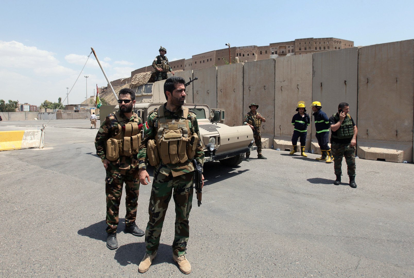 قوات الأمن العراقية تلقي القبض على 
