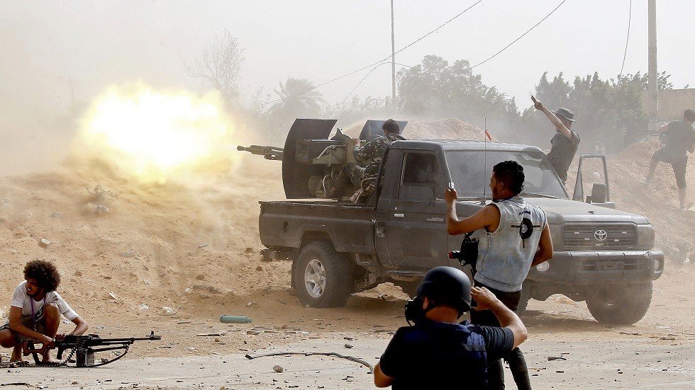 احتدام المعارك داخل العاصمة الليبية طرابلس 