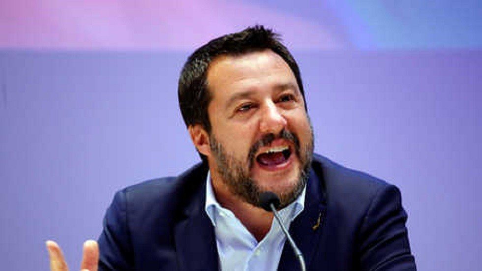 وزير الداخلية الإيطالي يحتفي بفوزه ويعد بإنقاذ الاتحاد الأوروبي وتغييره