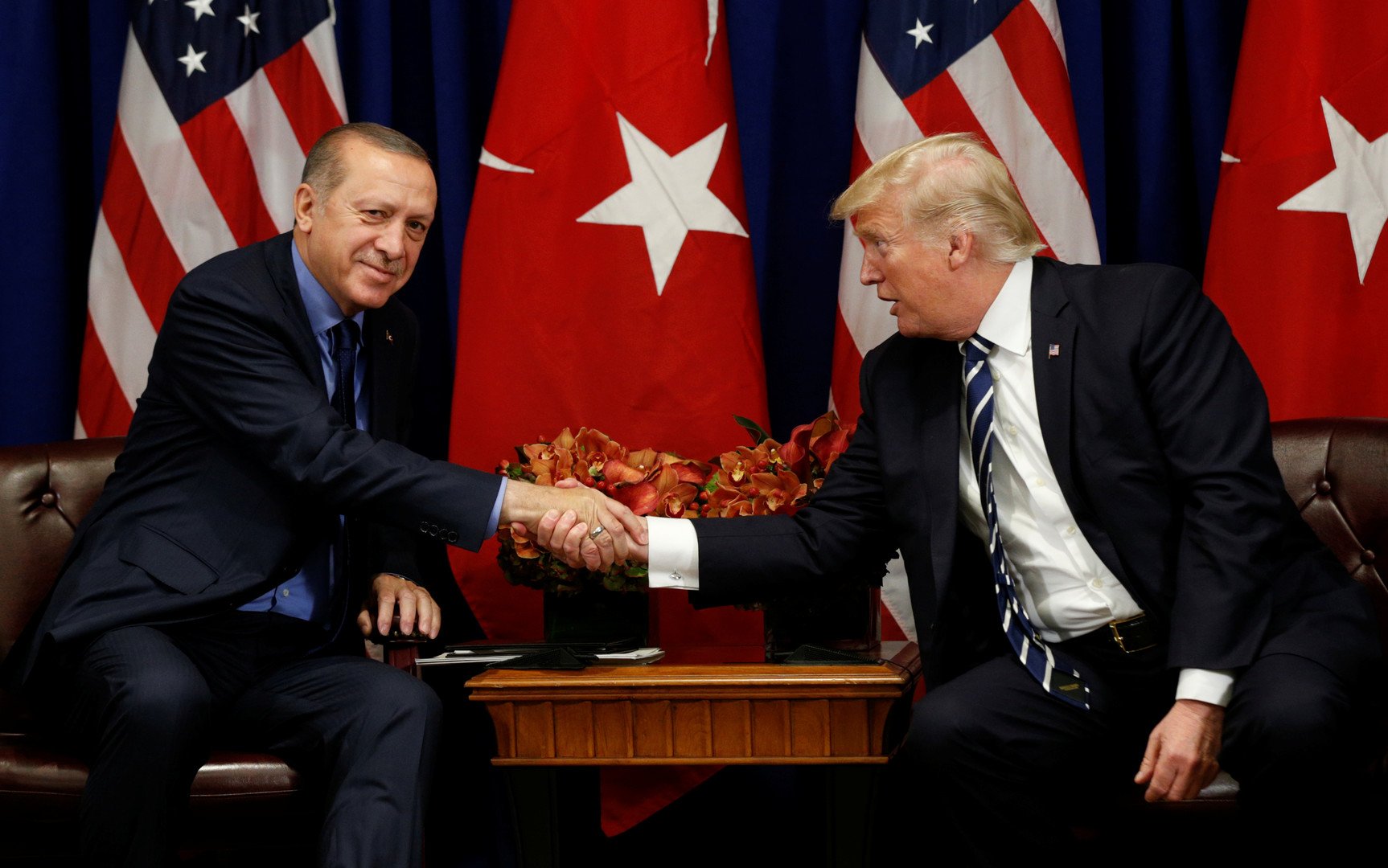 وسائل إعلام: ترامب وأردوغان يتفقان على إنشاء فريق عمل حول 
