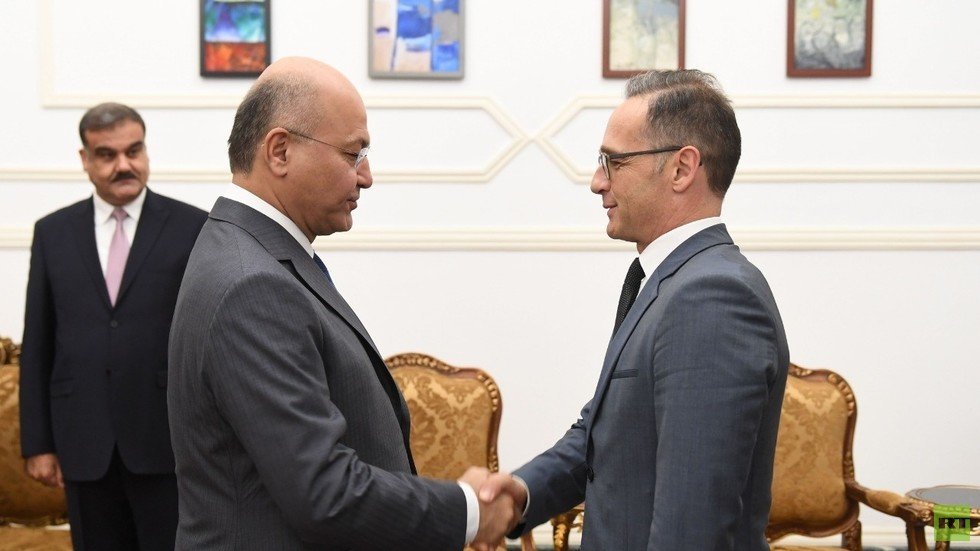 الرئيس العراقي: ندعم اعتماد لغة الحوار في المنطقة ولدى ألمانيا دور مهم في تخفيف التوتر