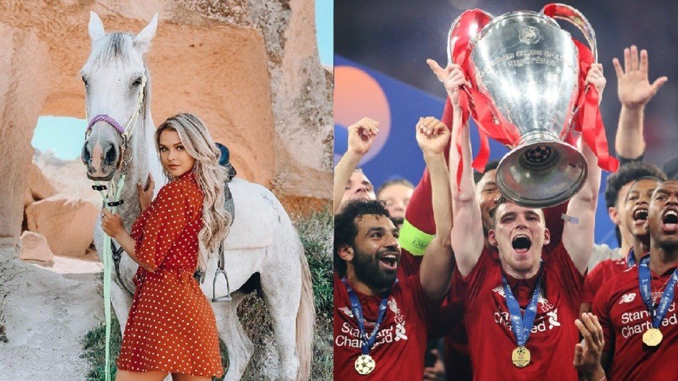 الشقراء المقتحمة "نهائي الأبطال" تكشف عن نواياها! (فيديو)