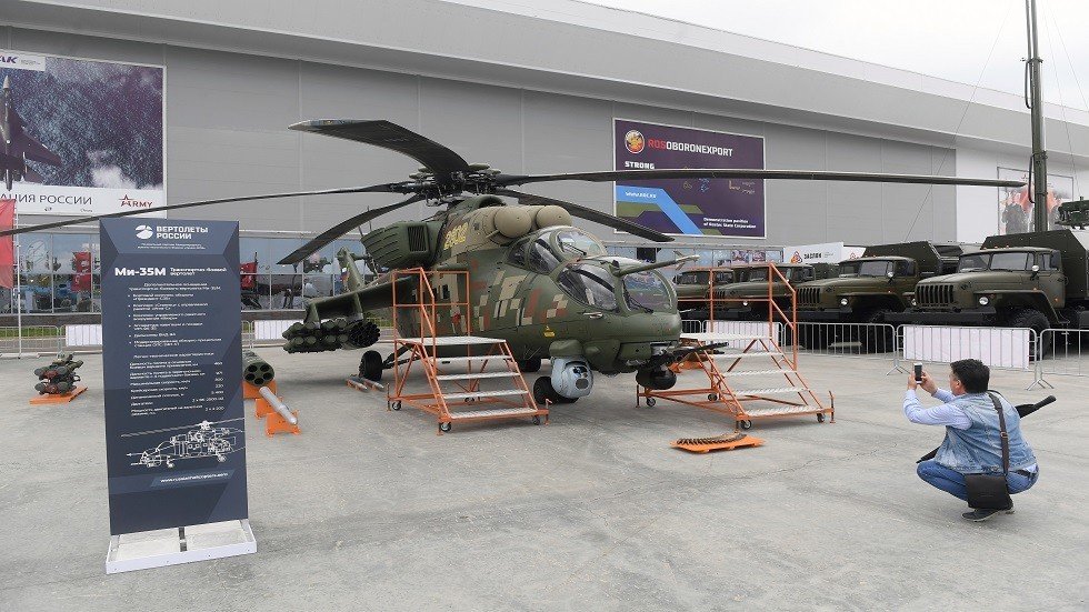 مضاعفة القدرة النارية لمروحية "مي – 35 بي" المطورة 