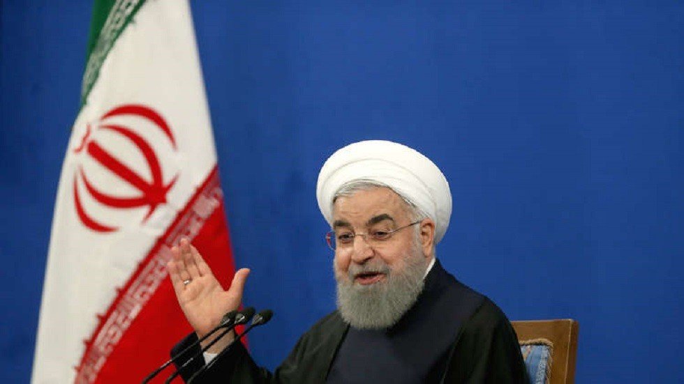 روحاني: إيران لا تستسلم أمام قوة البلطجة الأمريكية