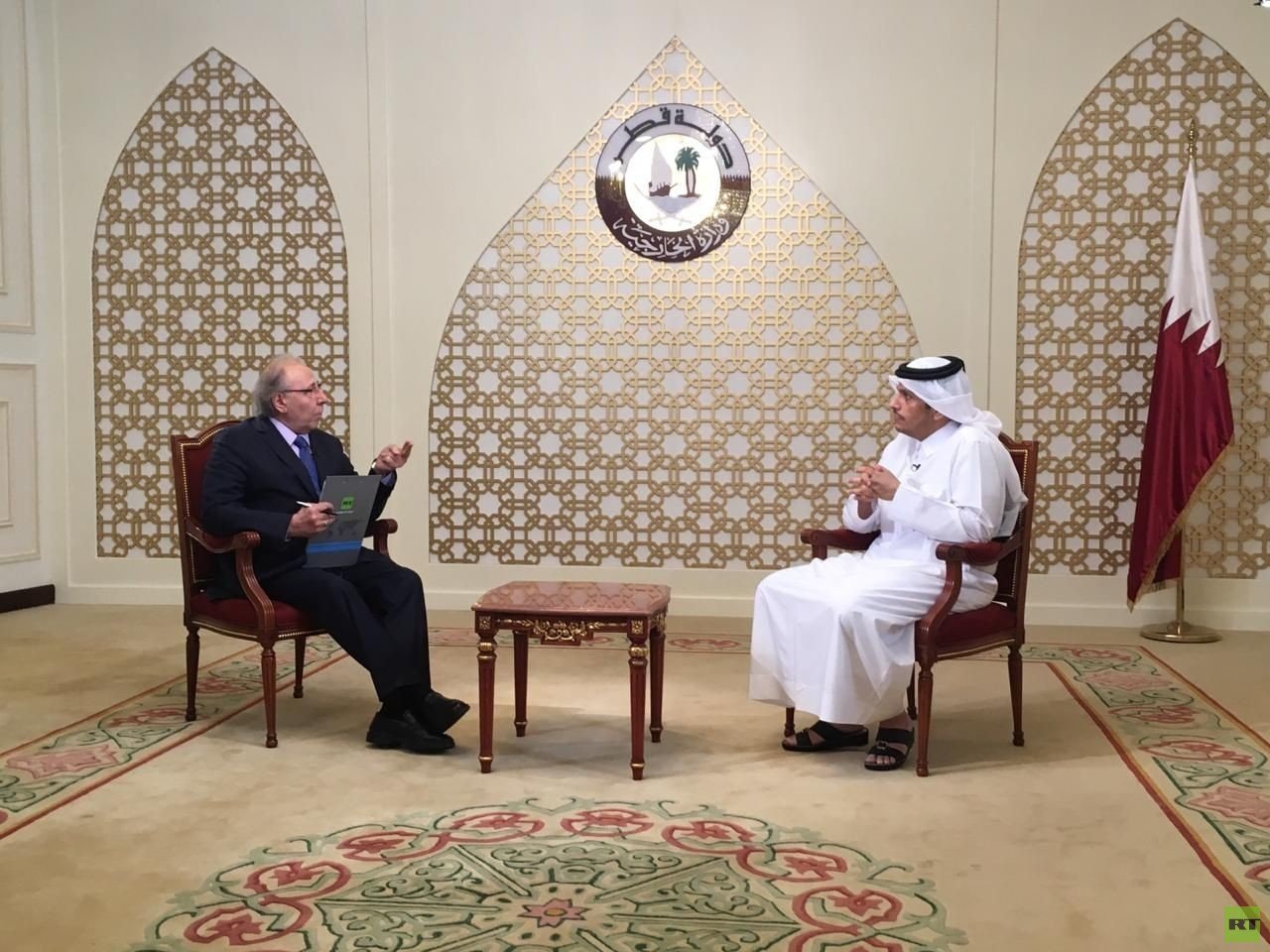 وزير خارجية قطر لـRT: مبادرة عدم الاعتداء الإيرانية تستحق التجاوب وامتلاك 