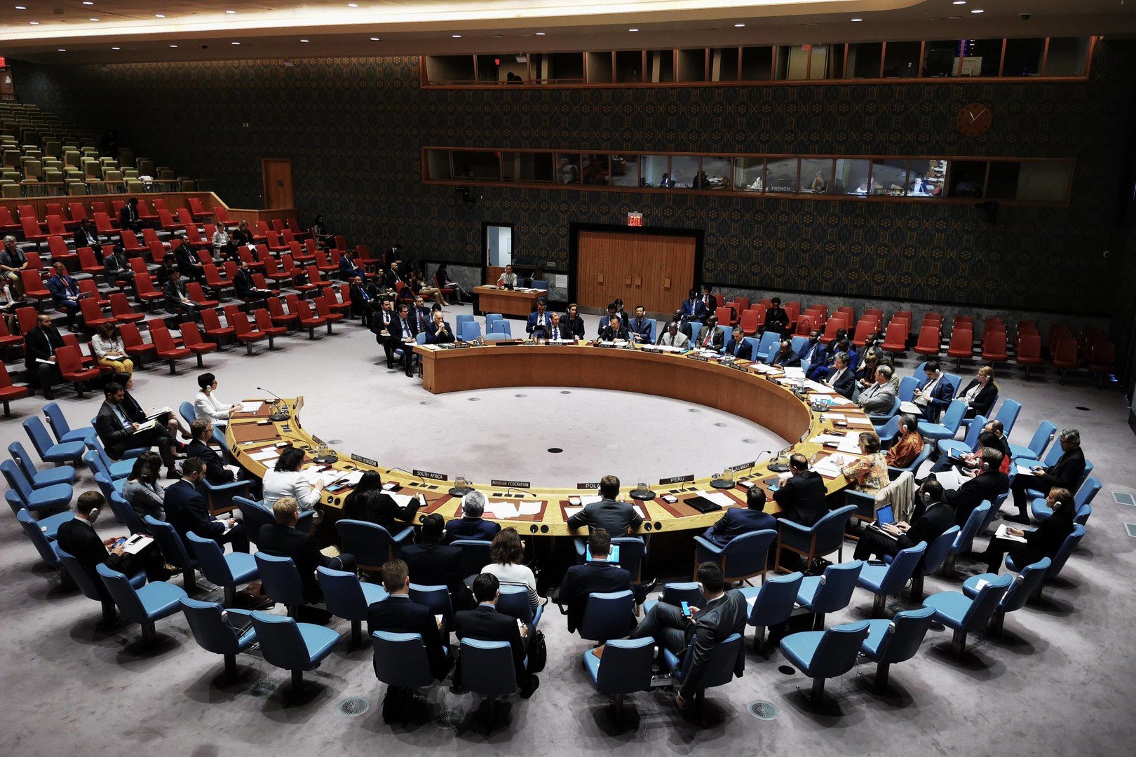 روسيا تمنع مجلس الأمن من إصدار بيان 