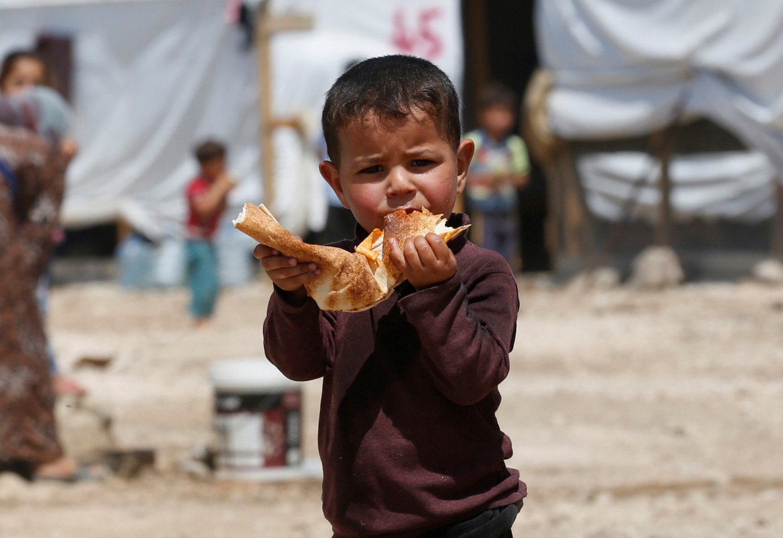 طفل سوري لاجئ في لبنان- أرشيف