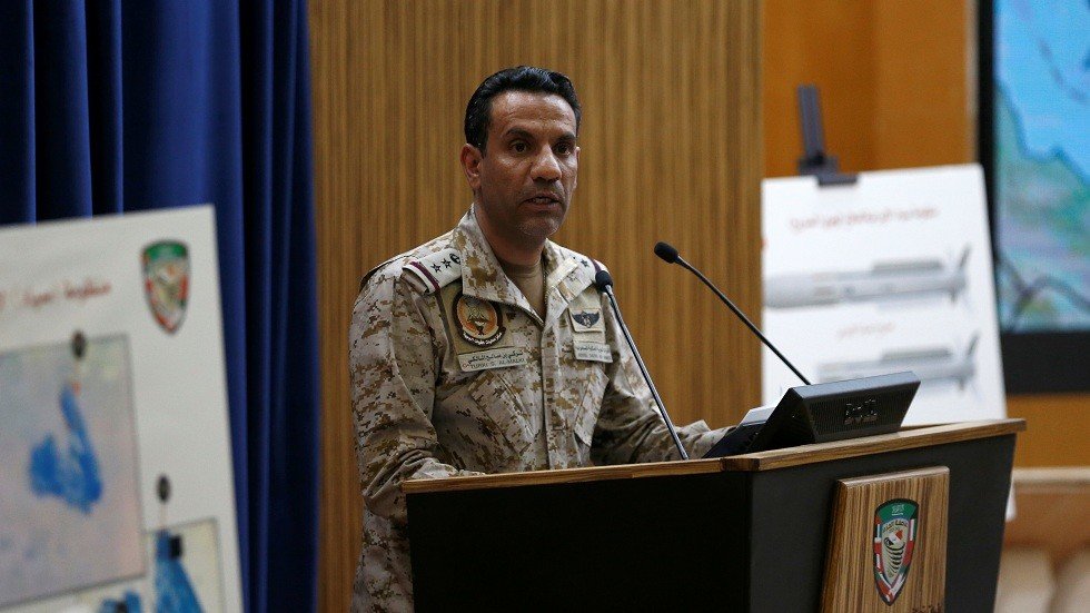 التحالف العربي: نقل أحد أفراد طاقم سفينة إيرانية للمستشفى العسكري بجازان