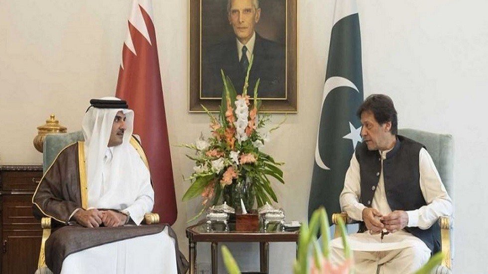 رئيس وزراء باكستان وأمير قطر يبحثان القضايا الإقليمية المشتركة 