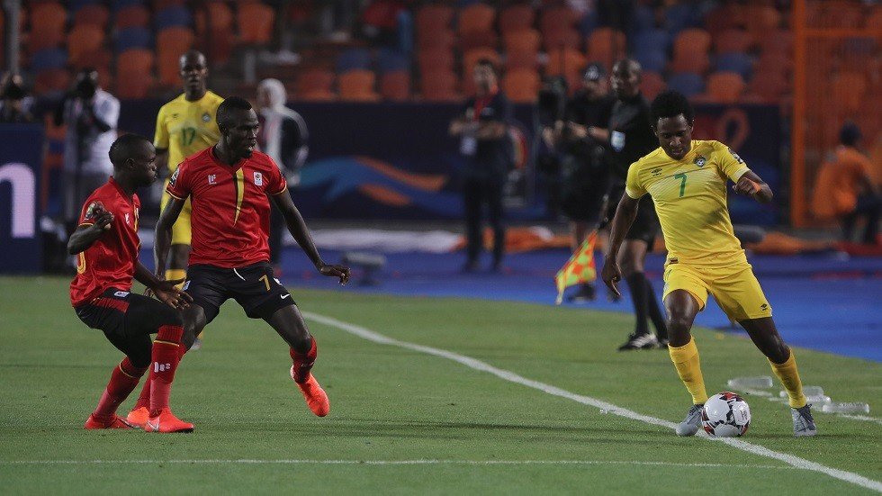 أوغندا تتقدم على مصر بفارق نقطة (فيديو)