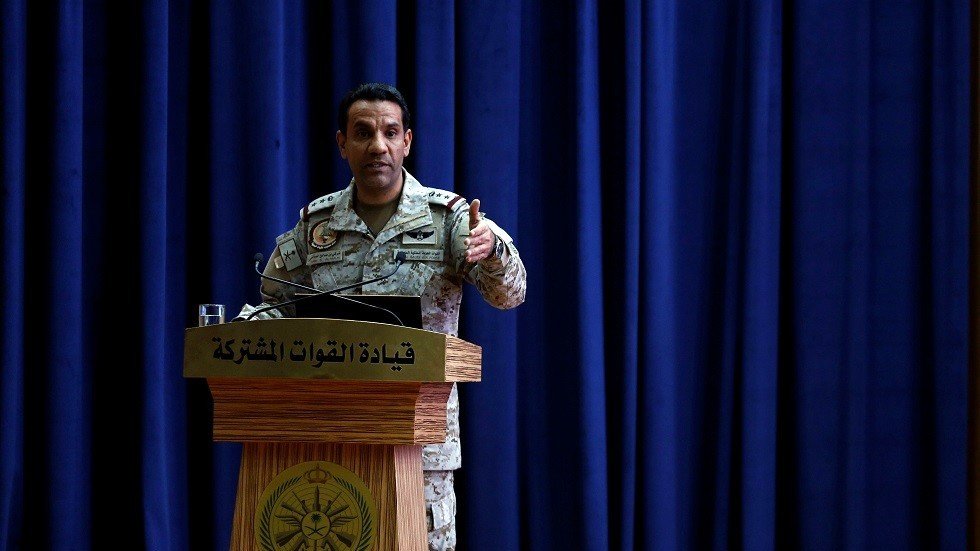 التحالف العربي يعترض ويسقط طائرة بدون طيار أطلقها الحوثيون باتجاه المملكة