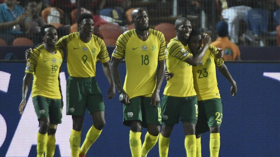 جنوب إفريقيا تطيح بمصر وتبلغ ربع نهائي كأس أمم إفريقيا