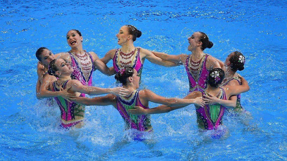 شاهد.. سيدات روسيا يحرزن ذهبية السباحة المتزامنة في بطولة العالم