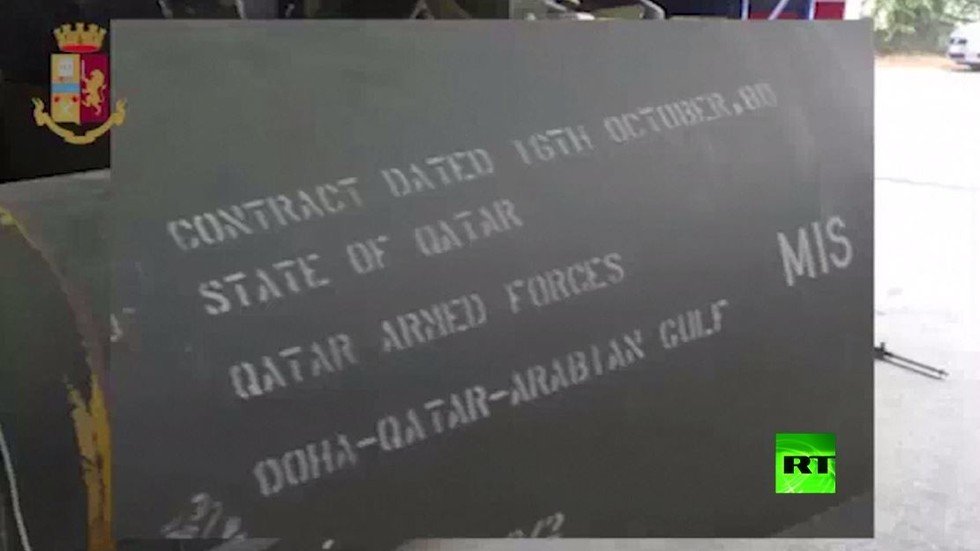 قطر تعلق على اكتشاف صاروخها لدى النازيين الجدد في إيطاليا