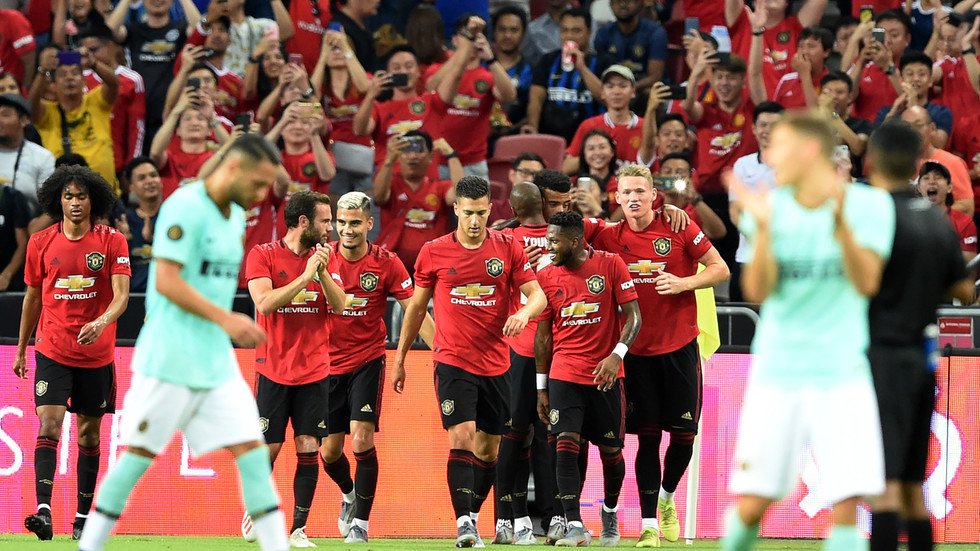 مانشستر يونايتد يهزم إنتر ميلان في كأس الأبطال