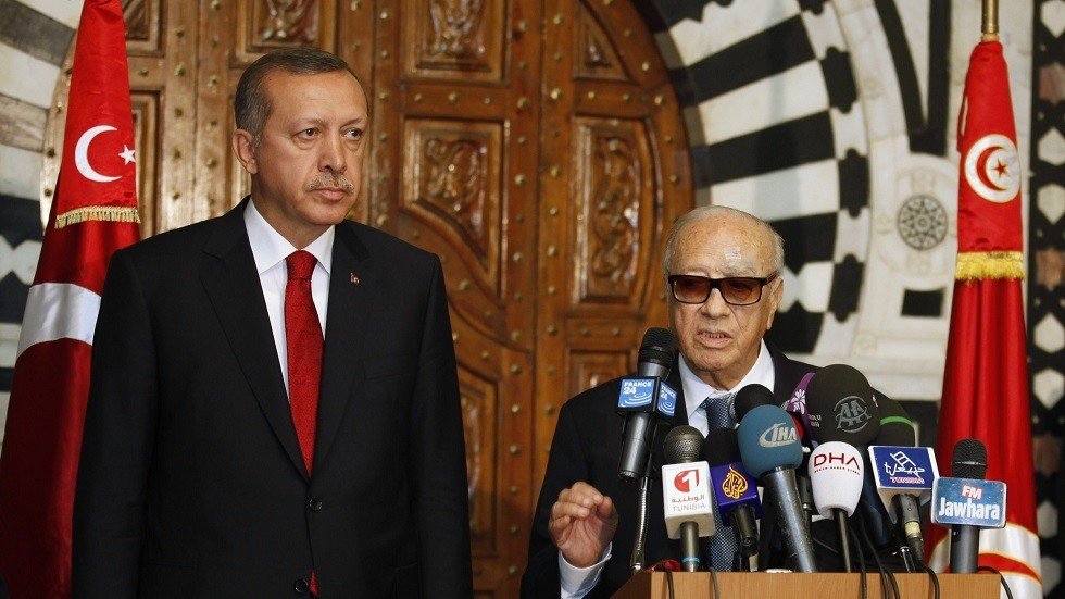 أردوغان: سنظل نذكر السبسي باحترام بسبب خدماته لتونس