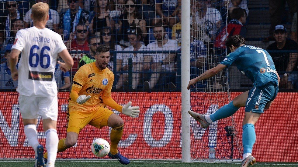 زينيت بطرسبورغ يعود من أورينبورغ بالعلامة الكاملة (فيديو)