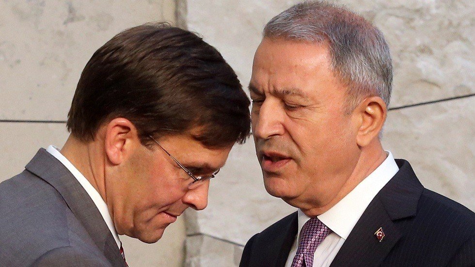 أكار لواشنطن: تركيا القوة الوحيدة القادرة على السيطرة على منطقة آمنة بسوريا