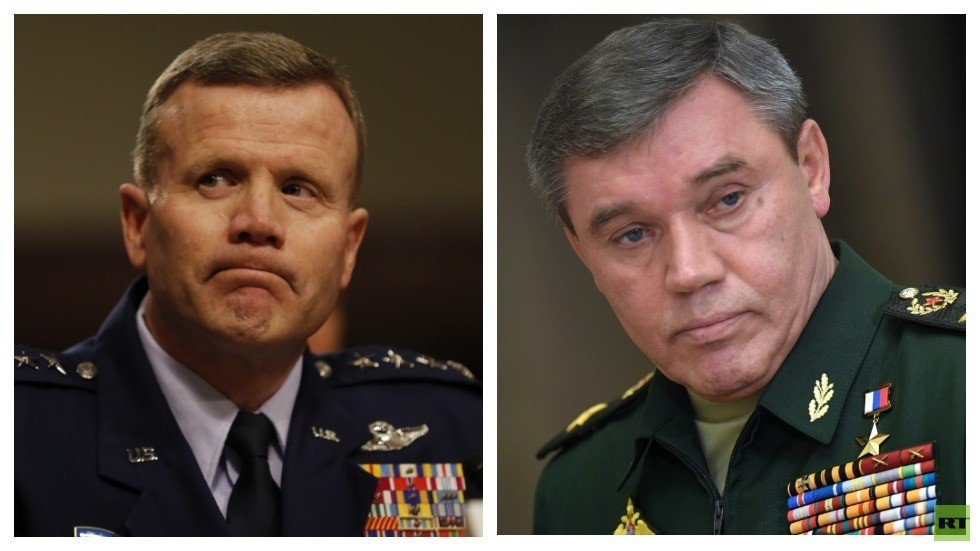 رئيس الأركان الروسي وقائد قوات الناتو بأوروبا يبحثان الوضع في سوريا وأفغانستان