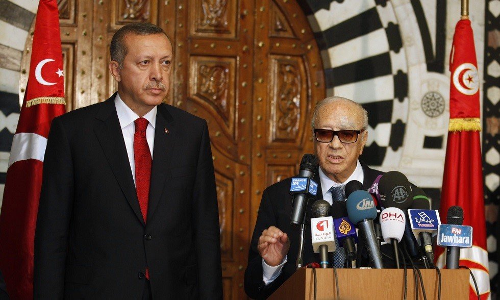 أردوغان: سنظل نذكر السبسي باحترام بسبب خدماته لتونس