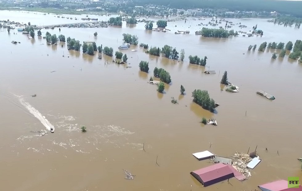 الجيش الروسي يتدخل لمساعدة سكان مقاطعة آمور التي اجتاحتها الفيضانات
