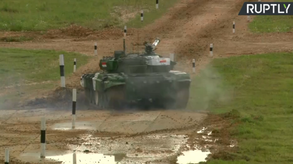 مشاركة فريق الجيش السوري في الألعاب العسكرية الدولية في موسكو