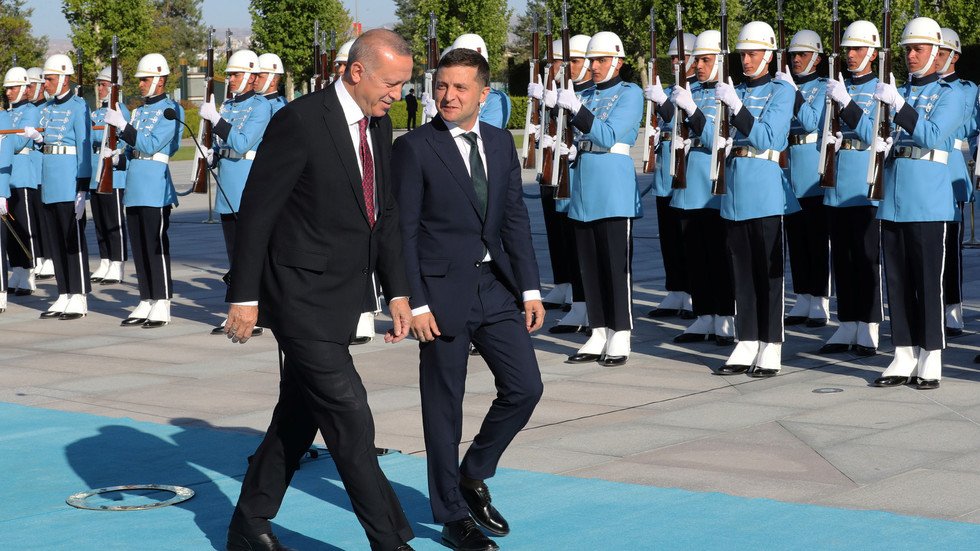 أردوغان وزيلينسكي يجريان محادثات في أنقرة