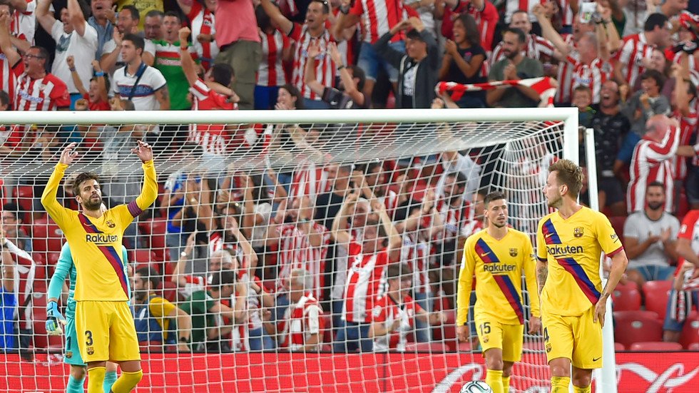 أتلتيك بيلباو يسقط برشلونة في افتتاح 