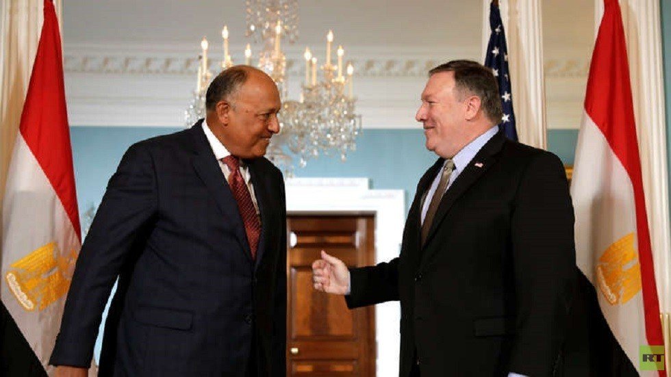 الخارجية الأمريكية: بومبيو وشكري يؤكدان على أهمية تحقيق حل سياسي في ليبيا