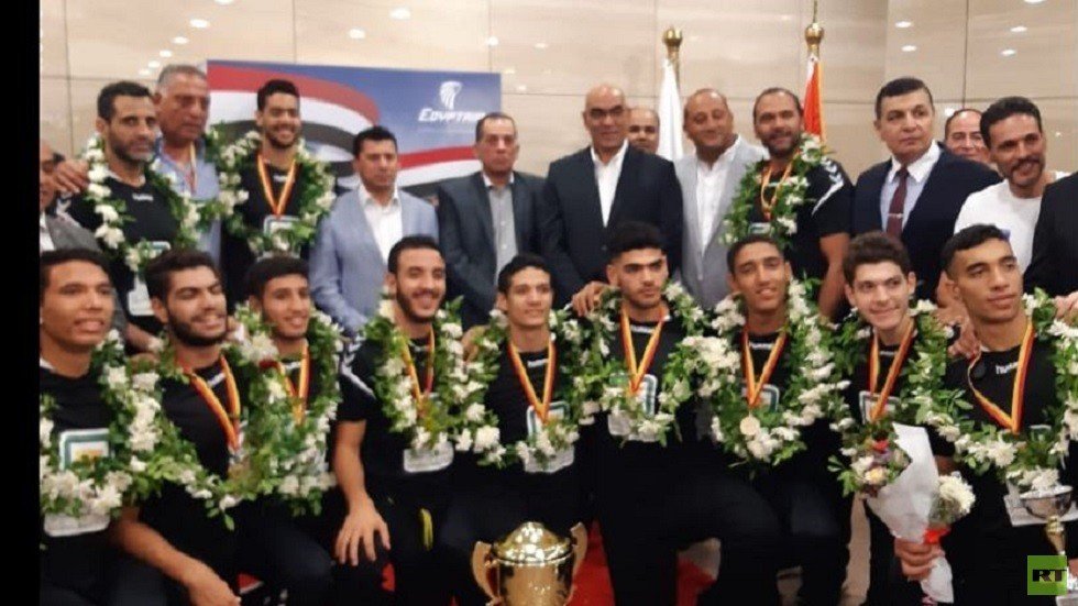 وصول بعثة منتخب ناشئي مصر لكرة اليد إلى القاهرة