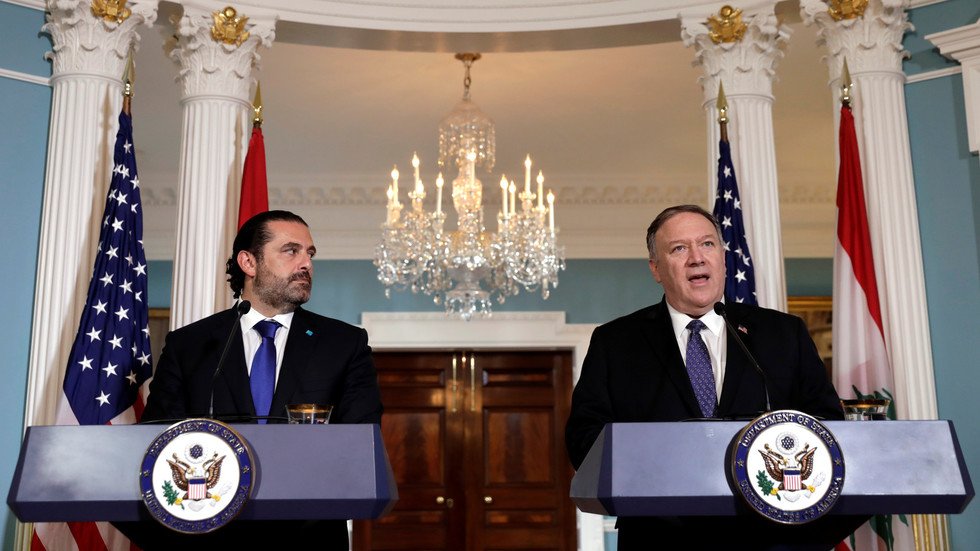 عقب "الاعتداء الإسرائيلي" في بيروت.. بومبيو يتصل بالحريري ويؤكد ضرورة منع التصعيد