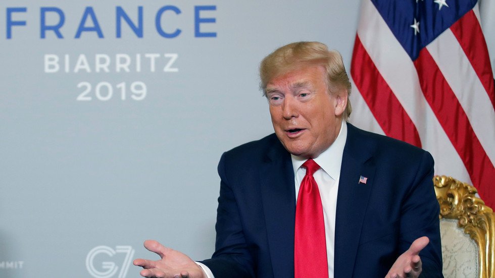 ترامب يرفض لقاء ظريف على هامش قمة "G7" ويعلل السبب