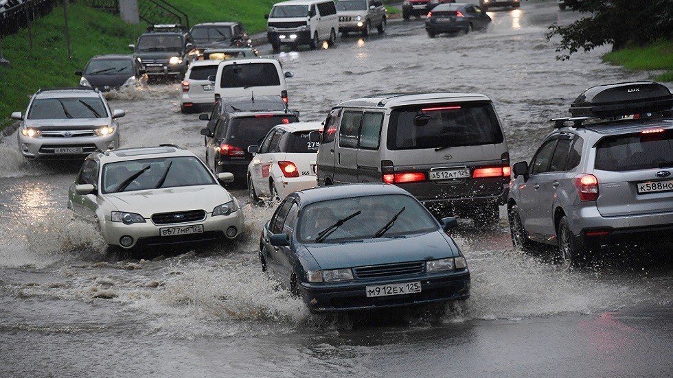 سيول جارفة في الشرق الأقصى الروسي