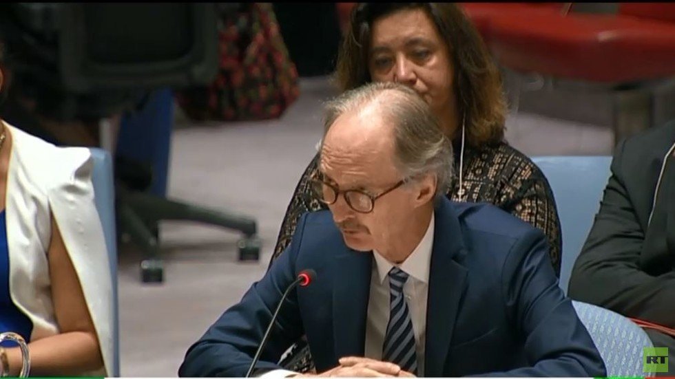 بيدرسن يقدم تقريره حول الوضع الإنساني في سوريا لمجلس الأمن