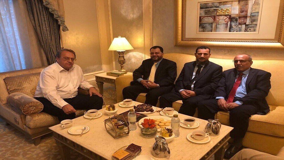 بوغدانوف يلتقي بممثلي المجلس الانتقالي اليمني