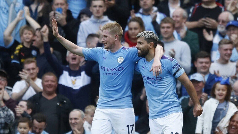 مانشستر سيتي يقسو على ضيفه برايتون (فيديو)