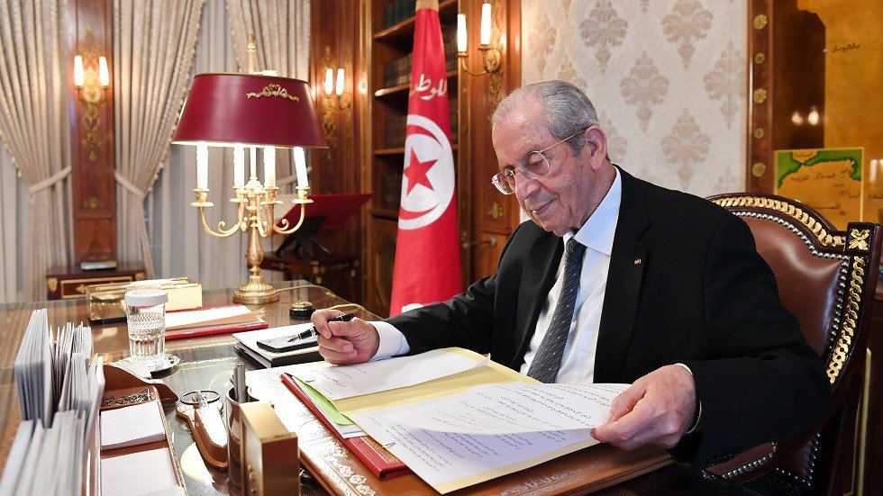 الرئيس التونسي المؤقت محمد الناصر