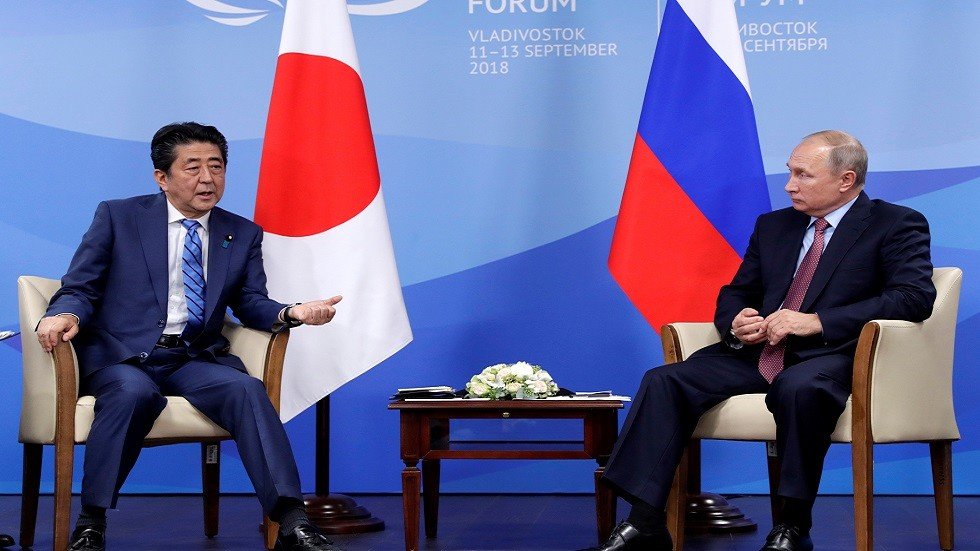 طوكيو: آبي يتطلع للقاء بوتين الشهرالمقبل