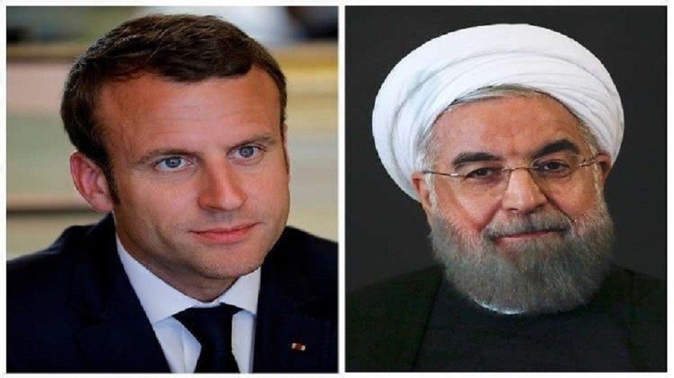 الرئاسة الإيرانية: روحاني وماكرون يبحثان سبل تخفيف التوتر في المنطقة
