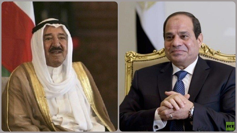 السيسي في الكويت لبحث العلاقات الثنائية وأزمات سوريا واليمن وليبيا