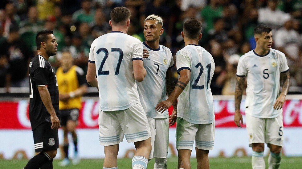 الأرجنتين تقسو على المكسيك وديا (فيديو)