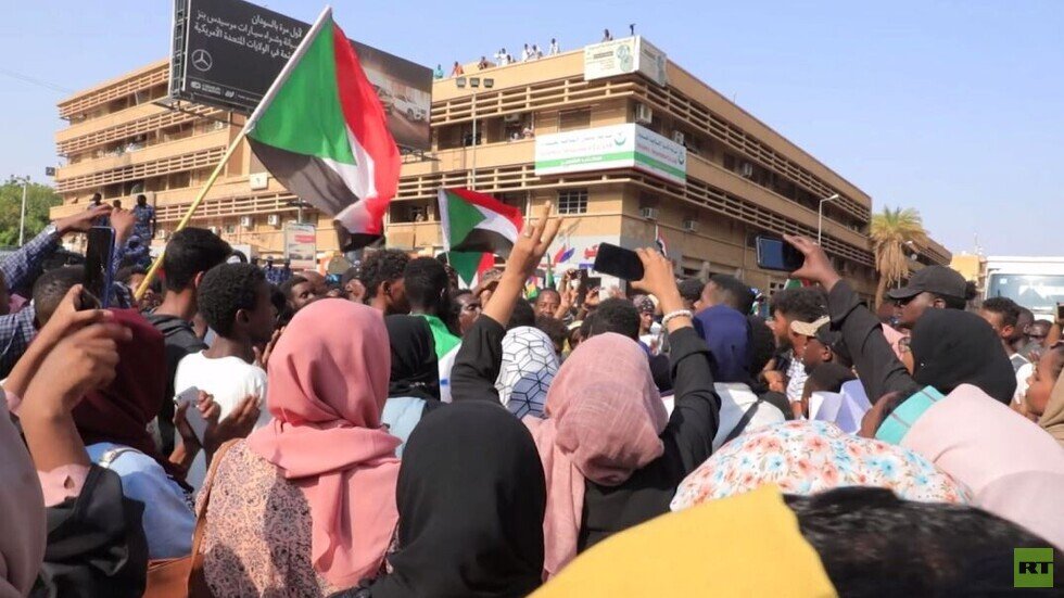 تظاهرة بالخرطوم لقوى الحرية والتغيير