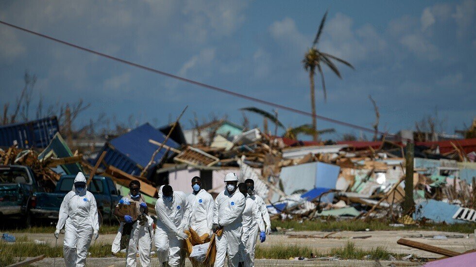 "هومبرتو" تضرب  باهاماس بعد نحو أسبوعين من الإعصار المدمر "دوريان"