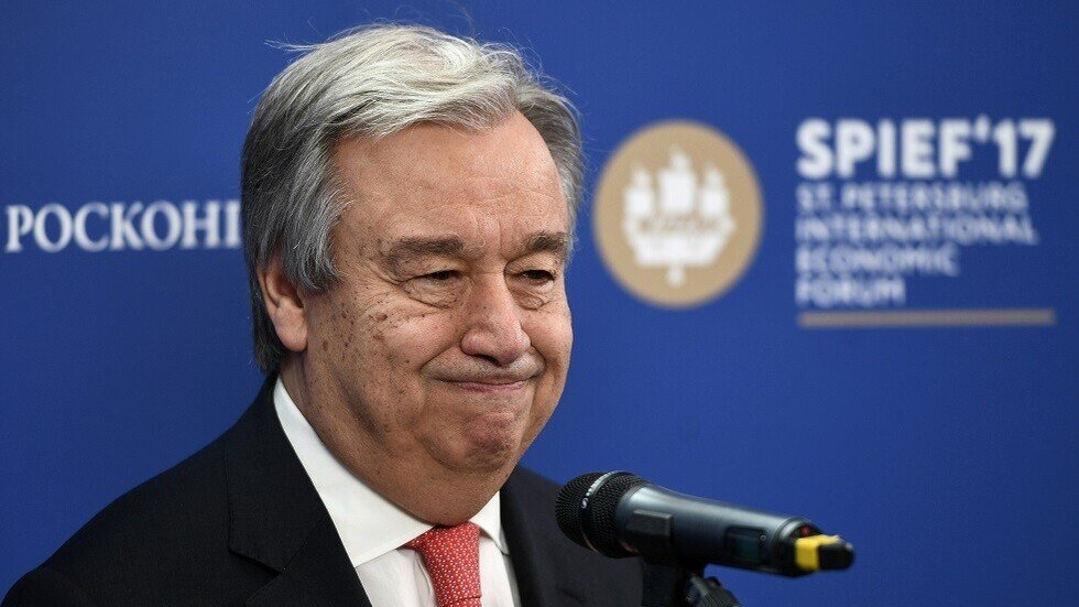 غوتيريش قلق ويدعو إلى حوار حول الصفقة النووية مع طهران