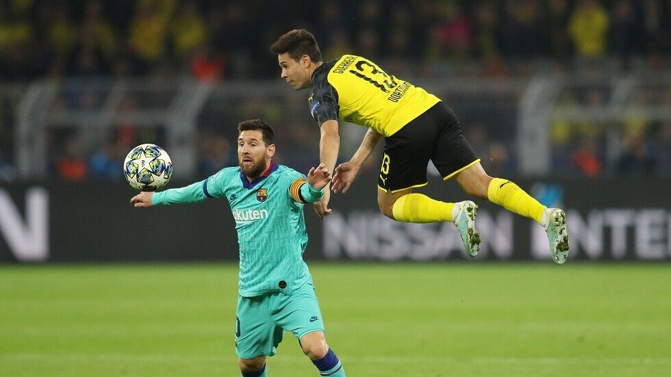 دوري الأبطال.. برشلونة ينجو من الهزيمة في "جحيم" دورتموند "سيغنال إيدونا بارك"