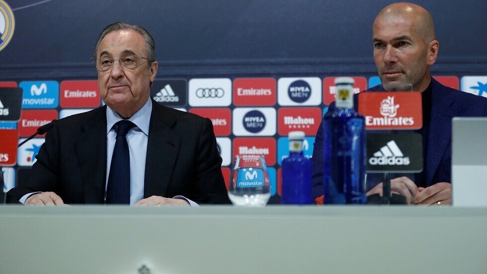 زيدان يضع بيريز في موقف لا يحسد عليه