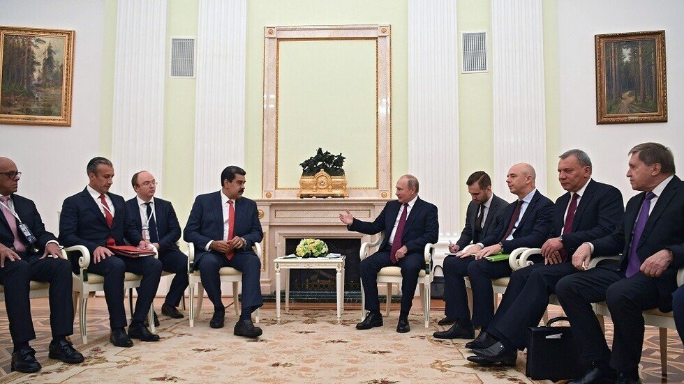 بوتين يلتقي مادورو في الكرملين