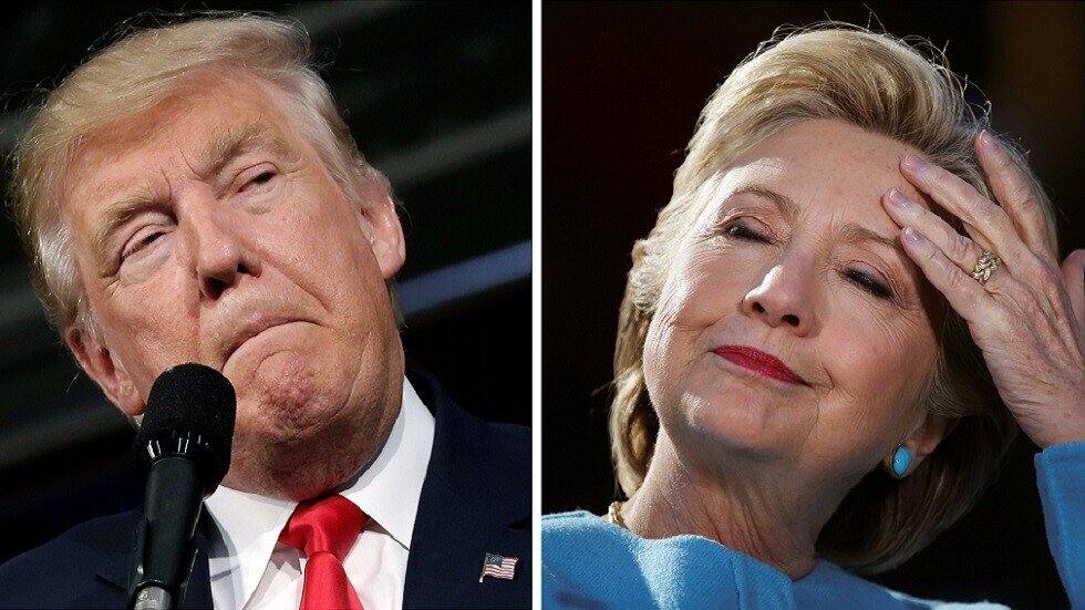 ترامب يشن هجوما مضادا على الديمقراطيين من باب هيلاري كلينتون