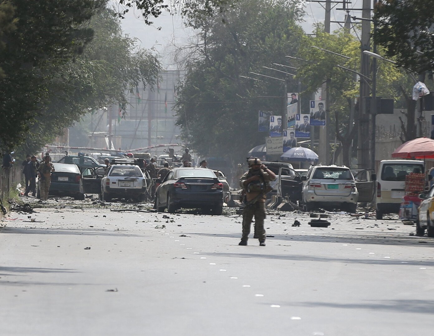 مقتل 10 أشخاص وإصابة 42 بتفجير انتحاري في كابل و