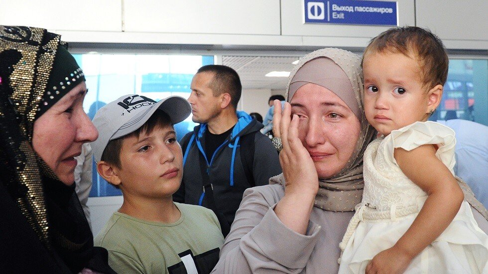 عودة 4 أطفال روس من سوريا